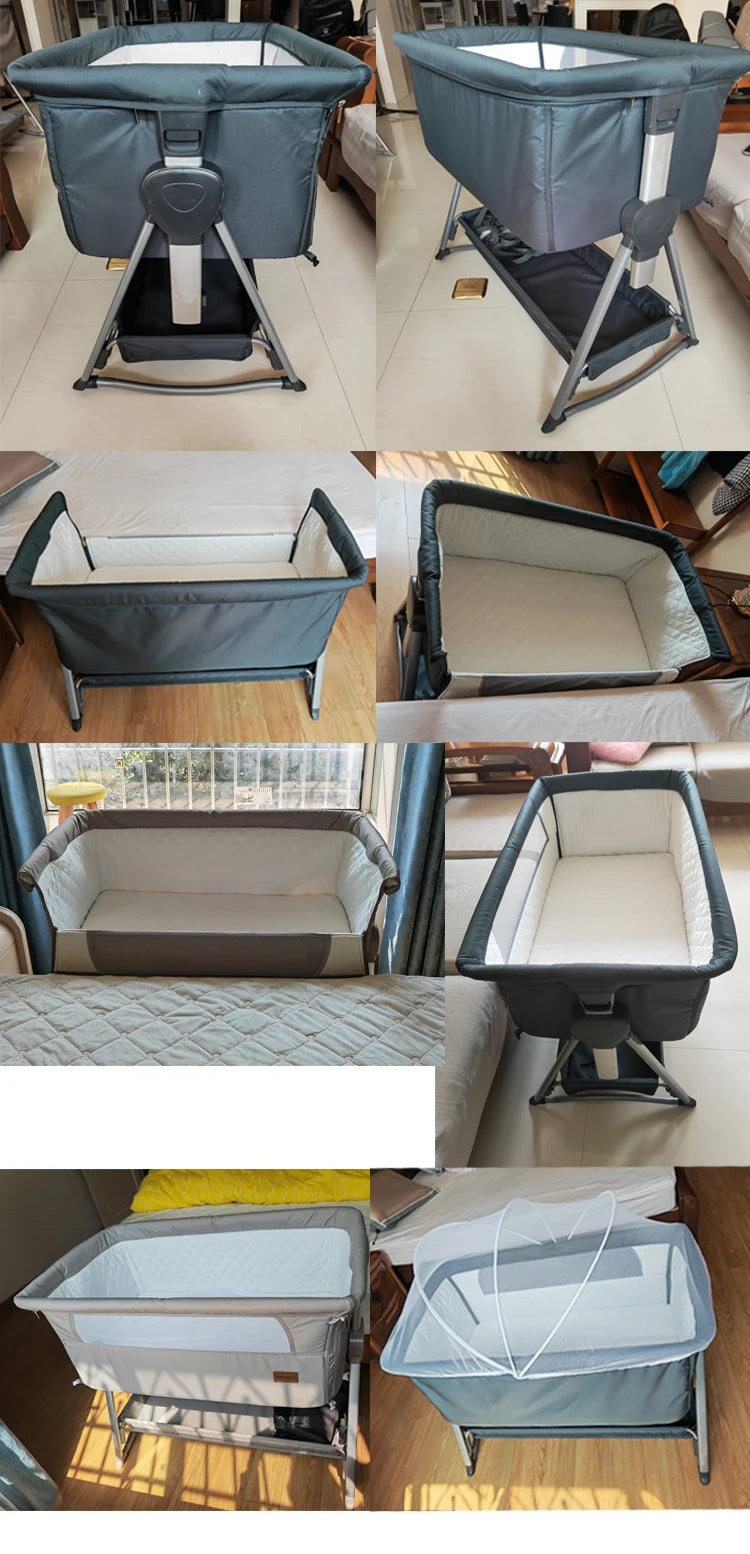 Rocking Crib Bedside Sleeper