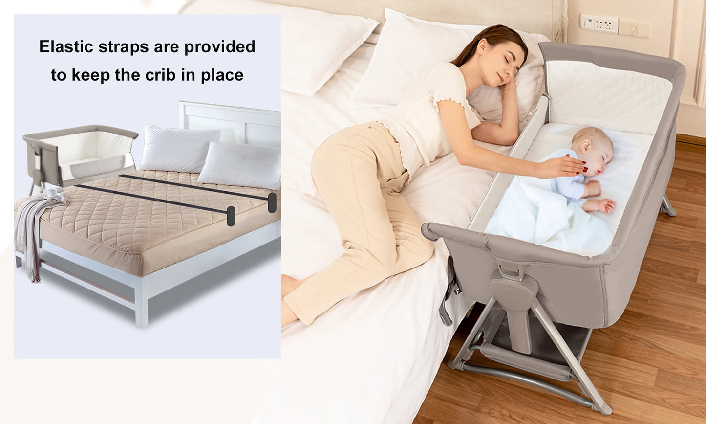 Rocking Crib Bedside Sleeper