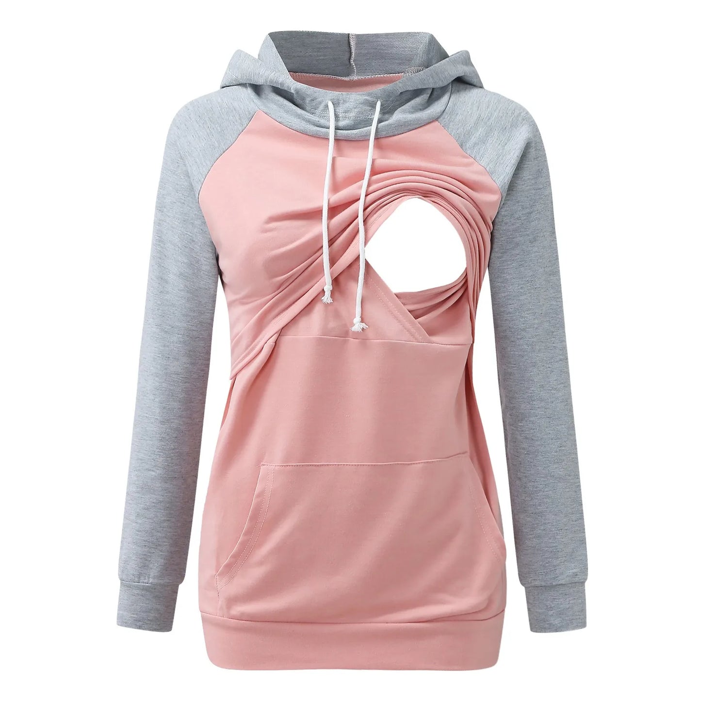 Women’s Maternity Nursing Hoodie – Long Sleeve Sweatshirt