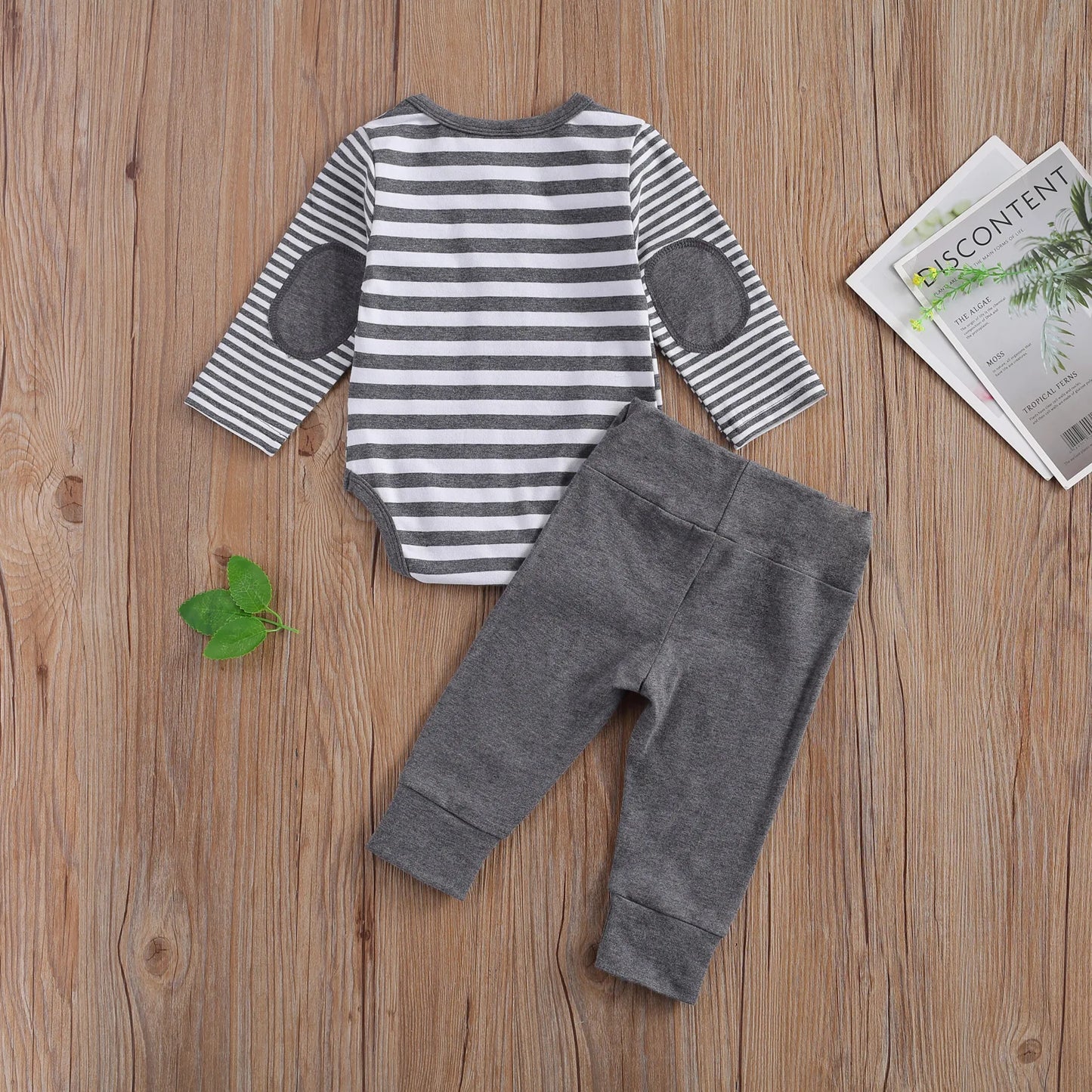 2-Piece Casual Romper & Pants Set