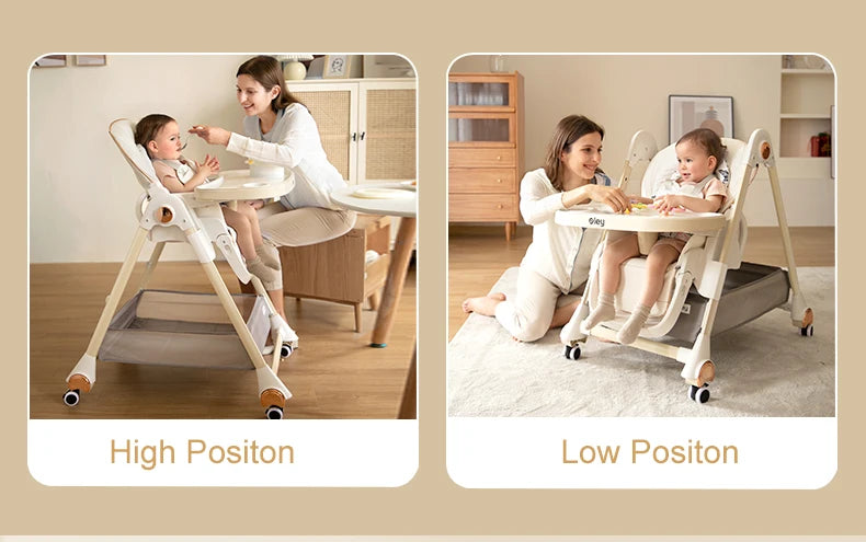 Foldable High Chair and Toddle Play Chair