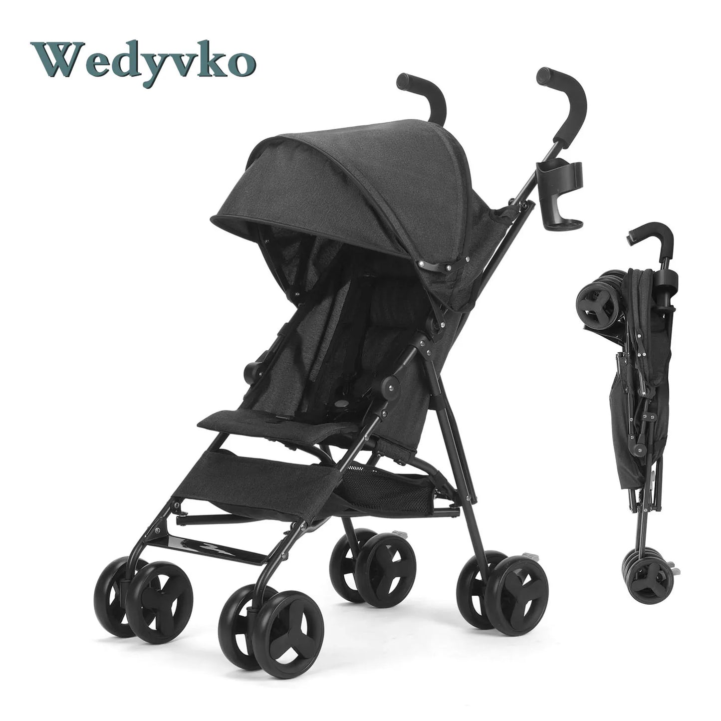 Wedyvko Baby Travel Stroller Lightweight