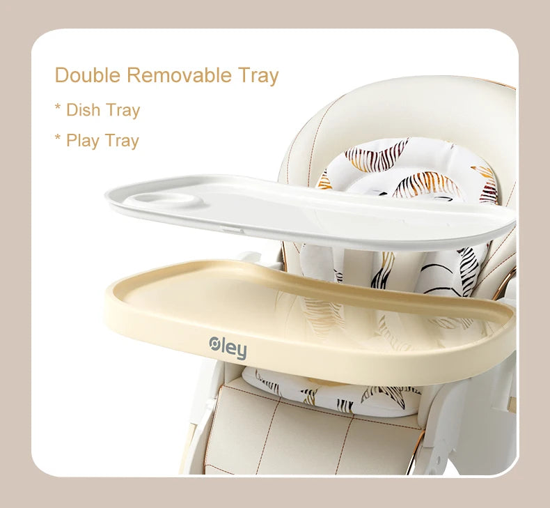 Foldable High Chair and Toddle Play Chair
