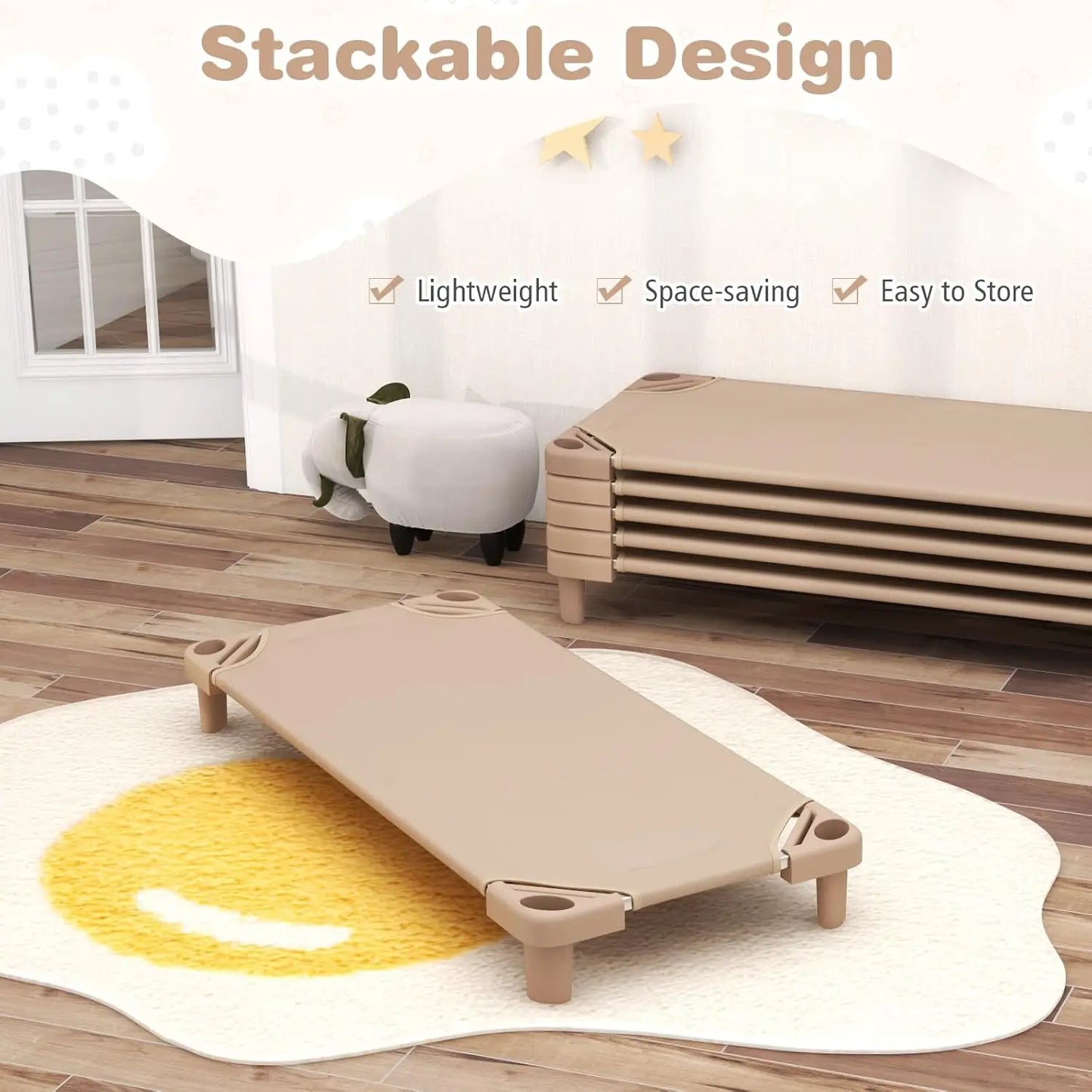 Stackable Kids Rest Beds