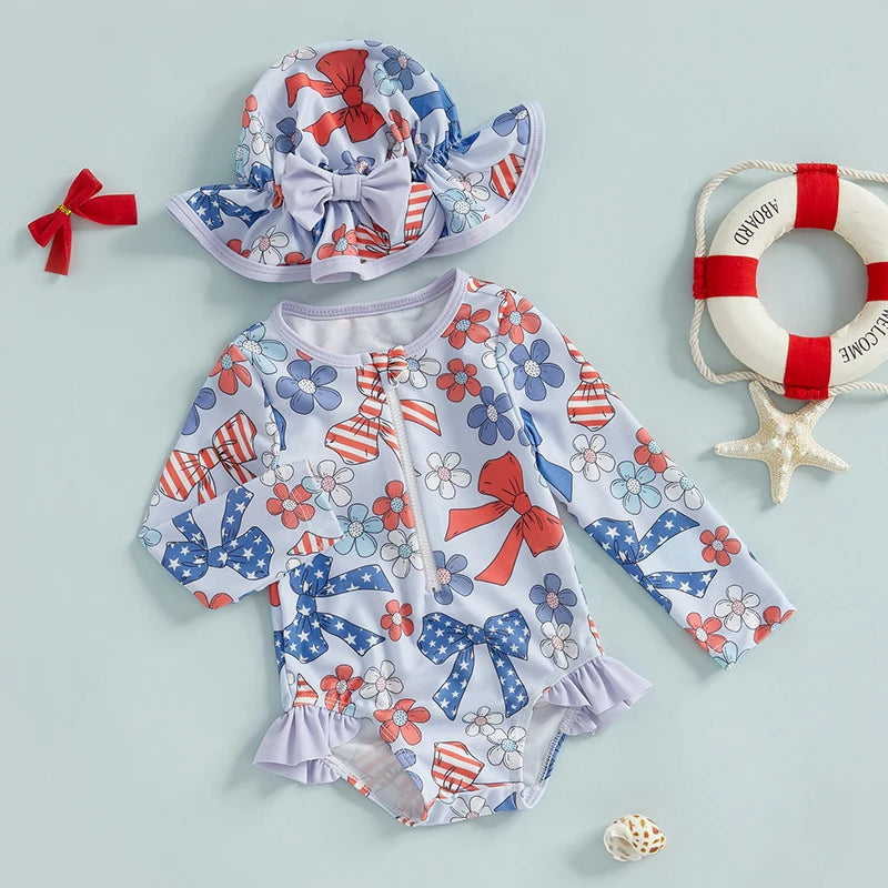 Long Sleeve Baby Swim Rash Guard