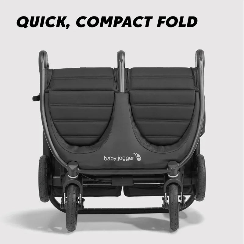 HOME Double Stroller, Compatible with Britax, Cybex