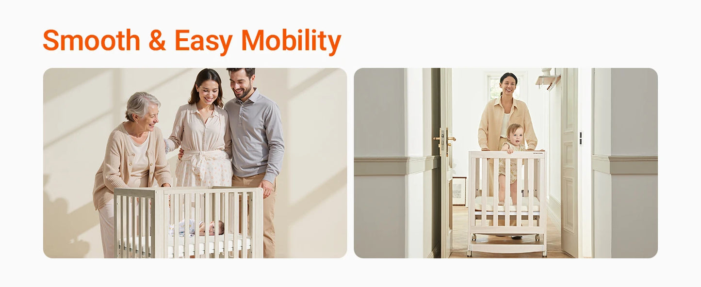 EvoNest 11-in-1 Convertible Crib