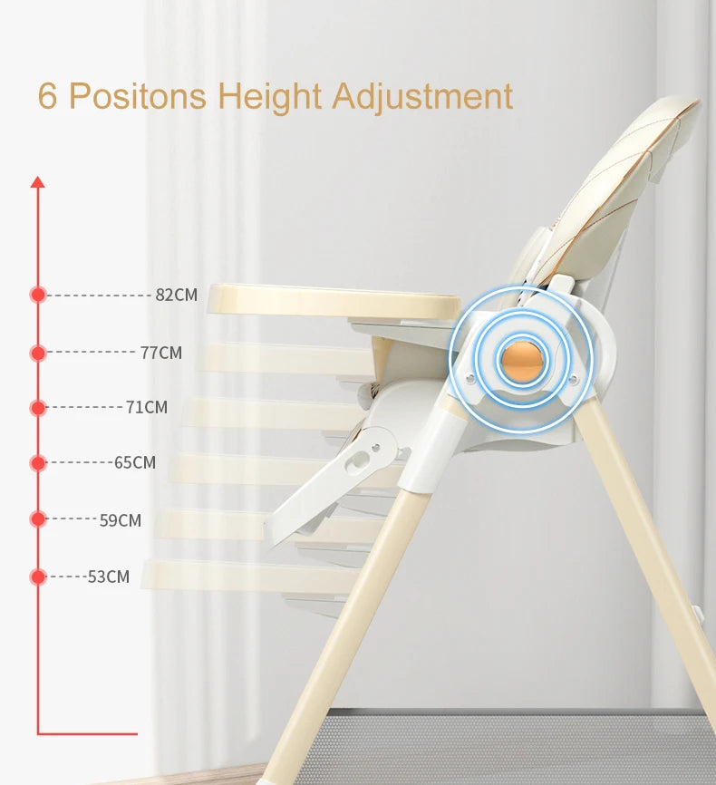 Foldable High Chair and Toddle Play Chair