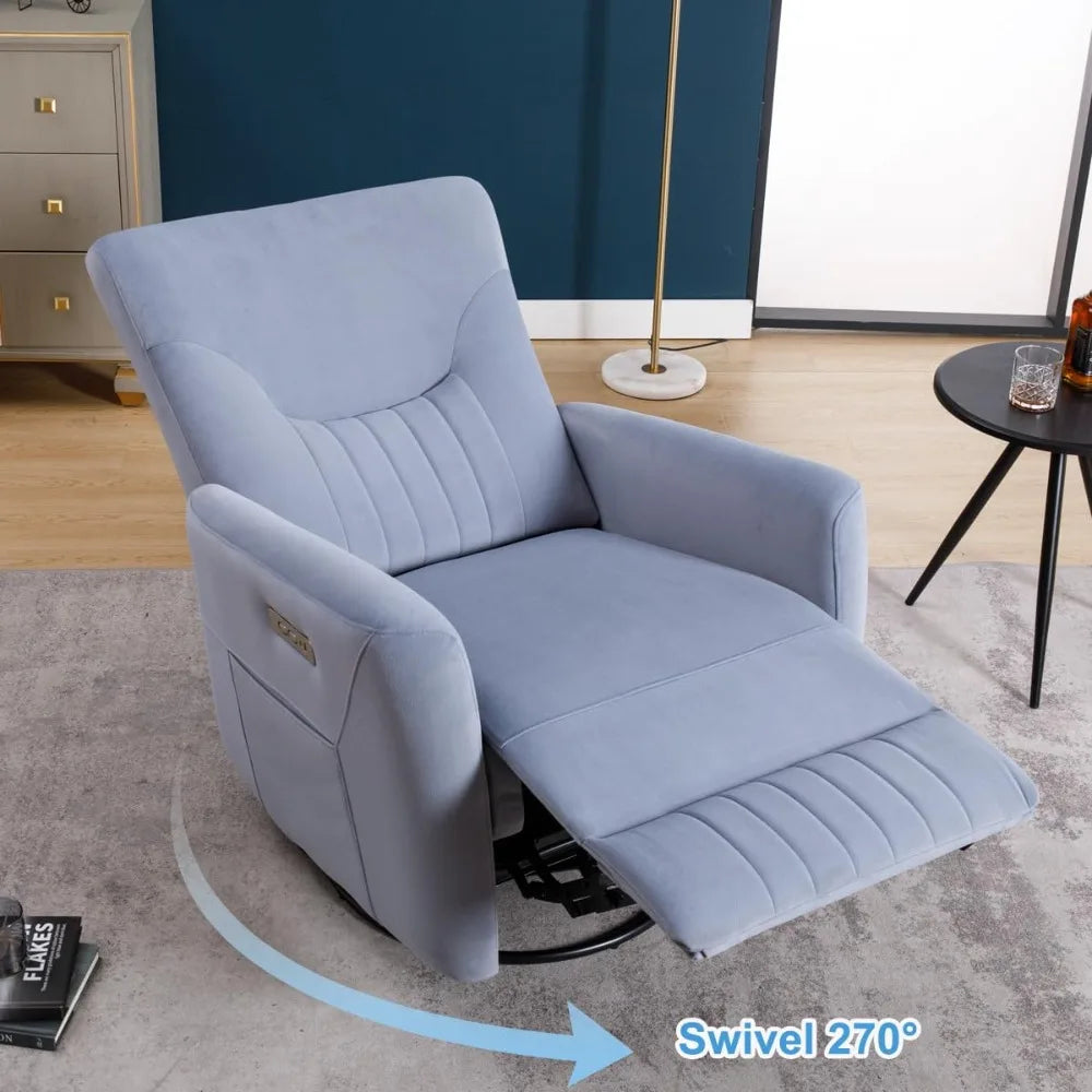 Luxury Power Swivel Rocker Recliner