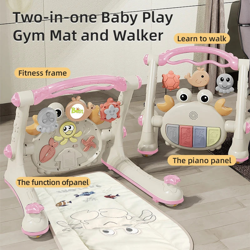 0-18 Month Multi-Function Walking Car Table
