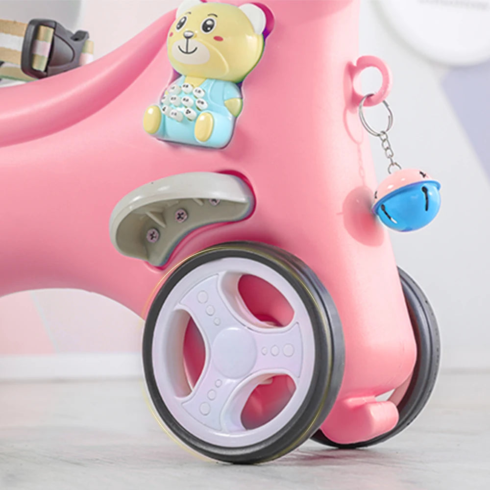 Push Bar Rocking Horse For Toddlers