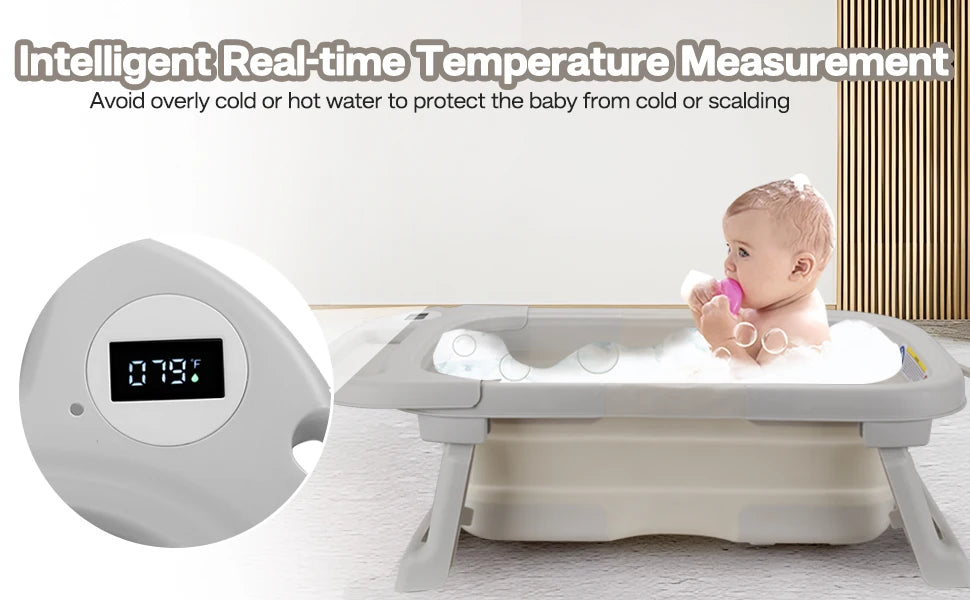Travel-Friendly Baby Bath Tub (0-36 Months)