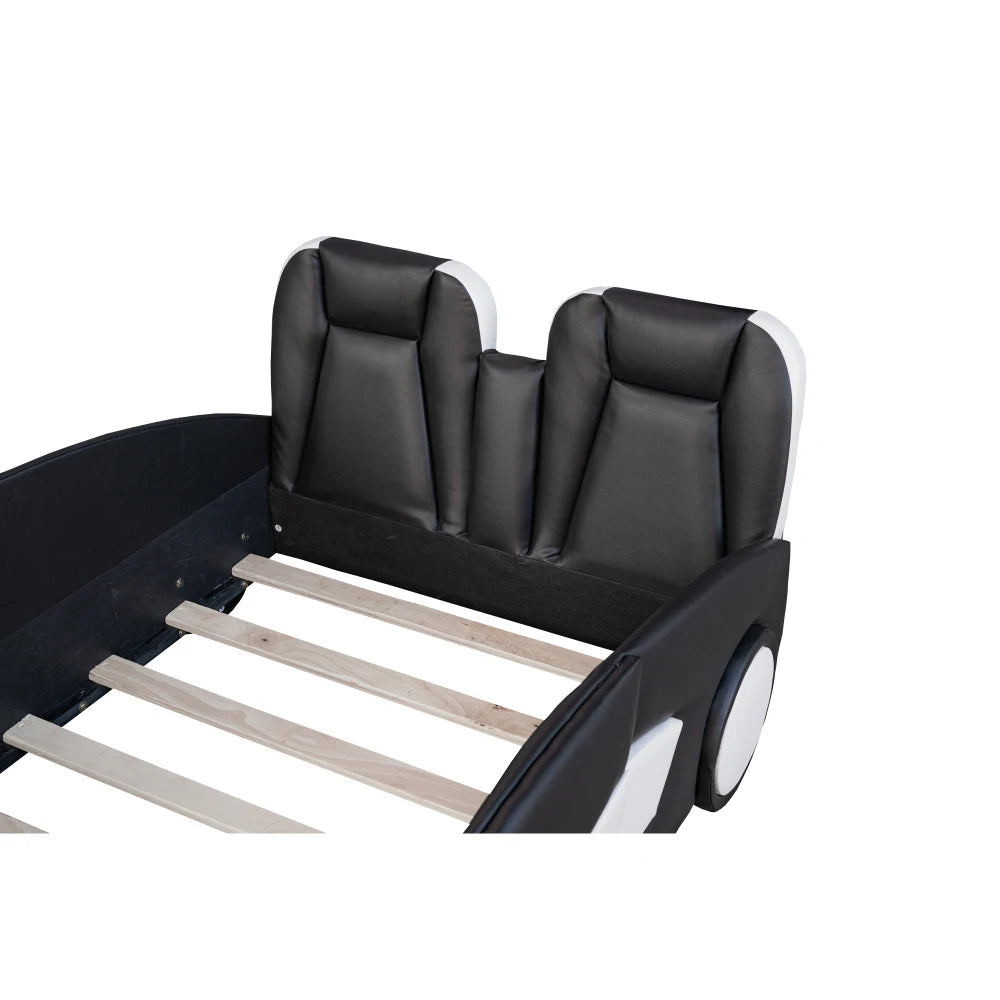 Twin Size Race Car Bed with Wheels