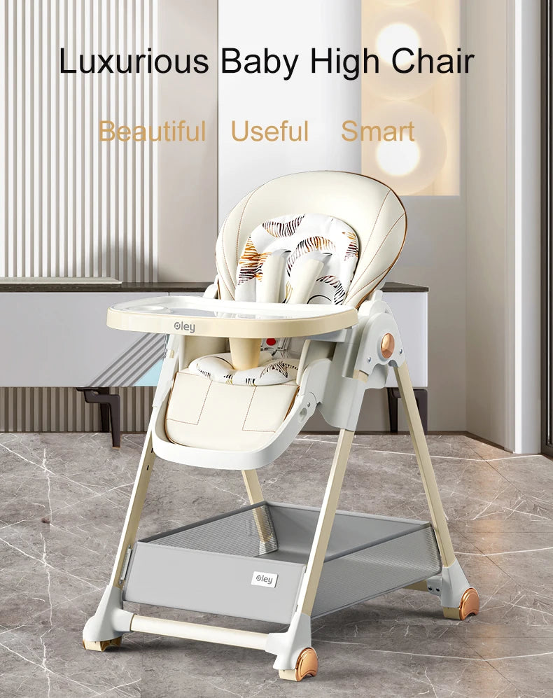 Foldable High Chair and Toddle Play Chair