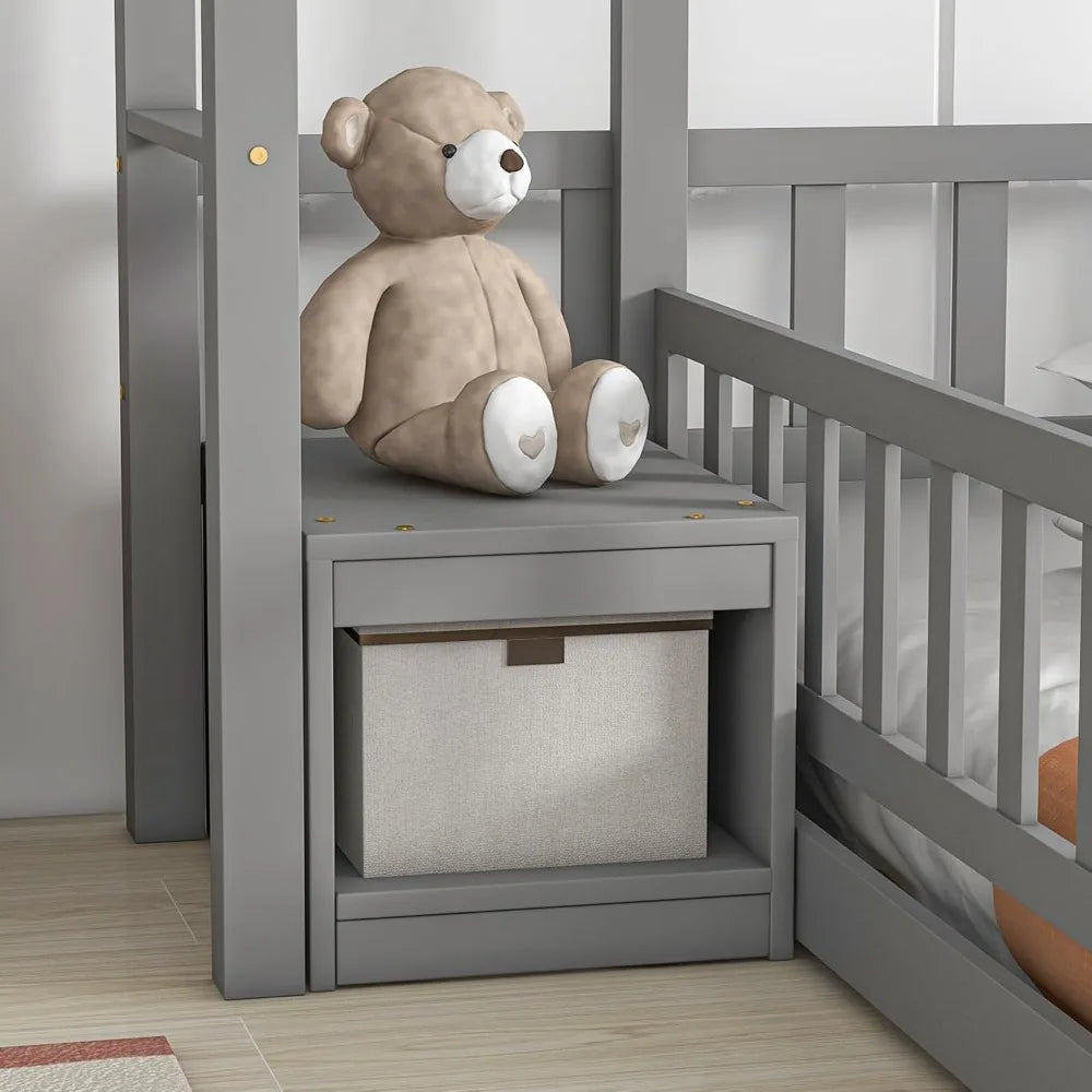 Montessori-inspired Twin Size Floor Bed