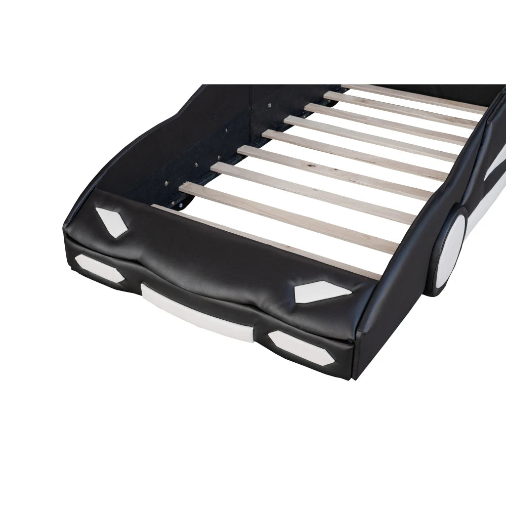 Twin Size Race Car Bed with Wheels
