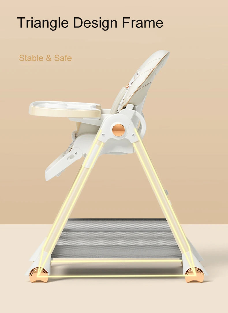 Foldable High Chair and Toddle Play Chair