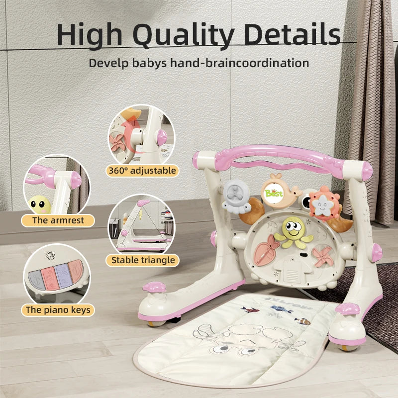0-18 Month Multi-Function Walking Car Table