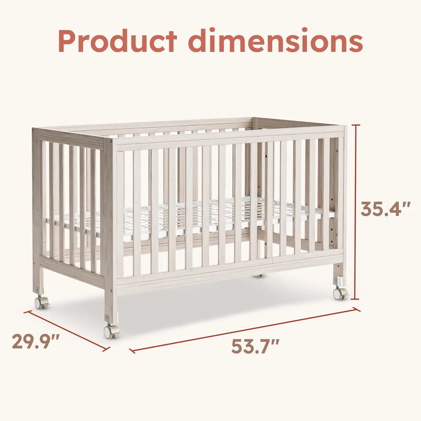 EvoNest 11-in-1 Convertible Crib