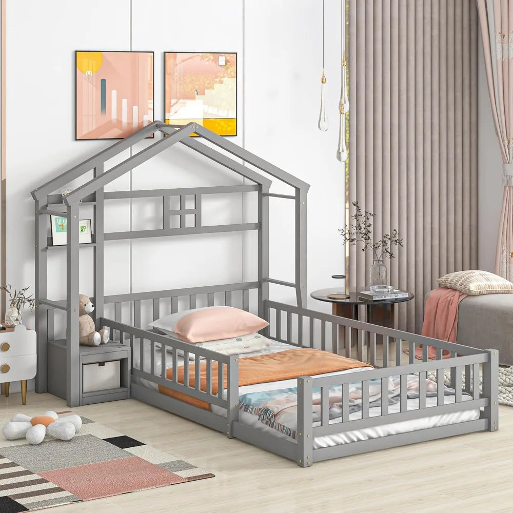 Montessori-inspired Twin Size Floor Bed