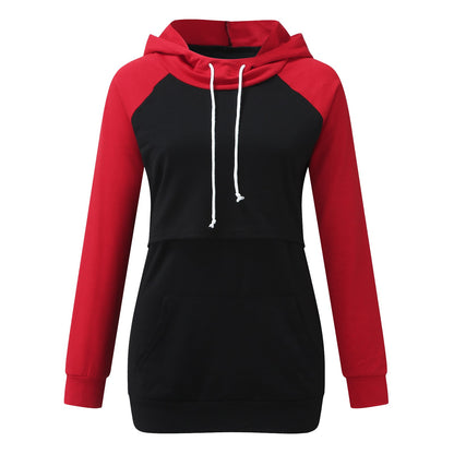 Women’s Maternity Nursing Hoodie – Long Sleeve Sweatshirt