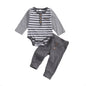 2-Piece Casual Romper & Pants Set