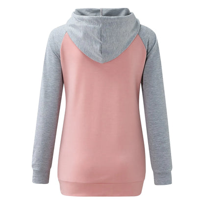 Women’s Maternity Nursing Hoodie – Long Sleeve Sweatshirt