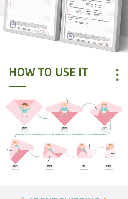All Season Baby Wraps & Towels for Newborns