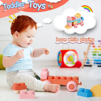Soft, Lightweight Building Blocks for Kids 18 Months+