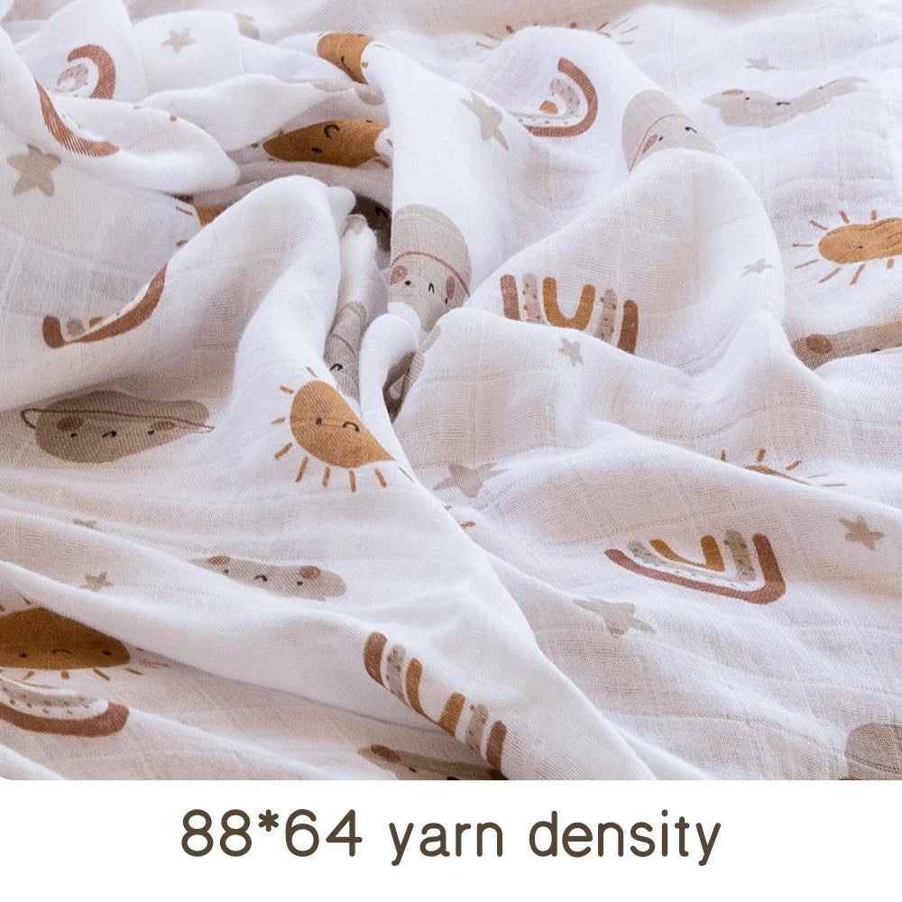 Bamboo Cotton Baby Swaddle