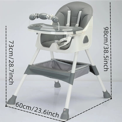 UBRAVOO Foldable Baby High Chair 6 Months Plus