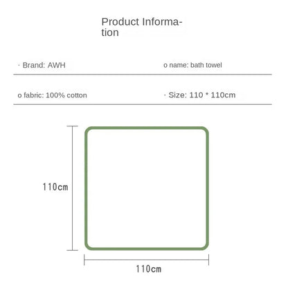 Children’s 6-Layer Cotton Bath Towel Blanket