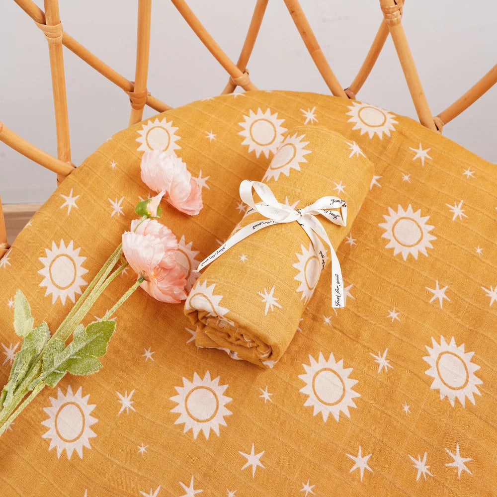 Bamboo Cotton Baby Swaddle