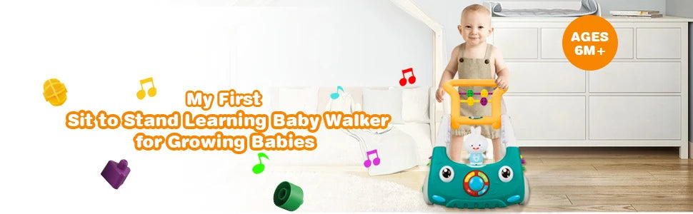 EDUCIRO 4-in-1 Baby Walker