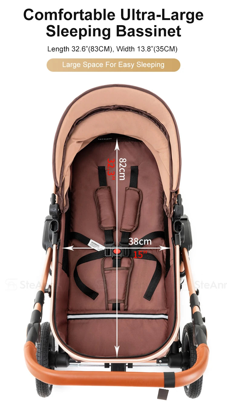 3 in 1 Baby Stroller and Travel System