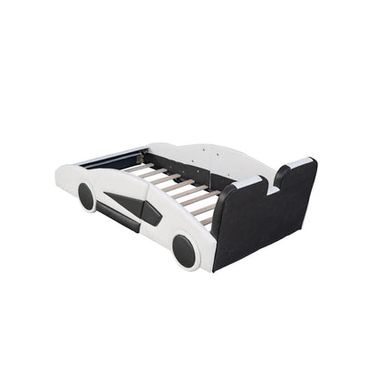 Twin Size Race Car Bed with Wheels