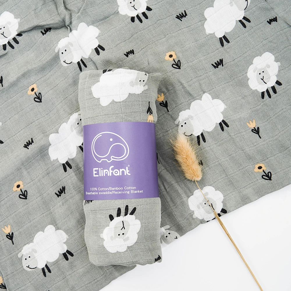 Bamboo Cotton Baby Swaddle