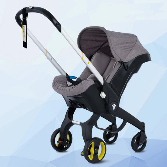 Foldable baby travel system