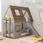 Twin Over Twin House Bunk Bed