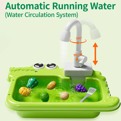 Interactive Pretend Kitchen Sink Toy for Kids