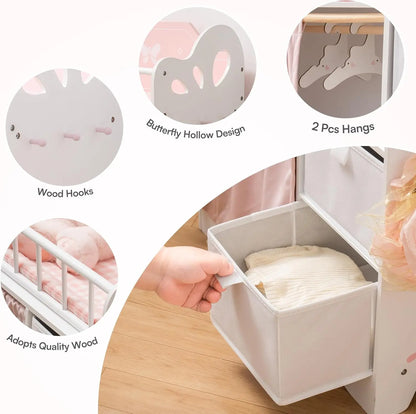 Wooden Doll Crib – Ages 3+