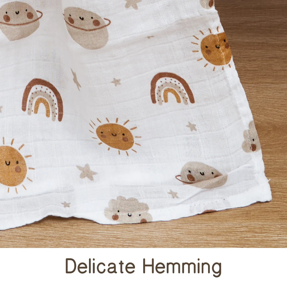 Bamboo Cotton Baby Swaddle