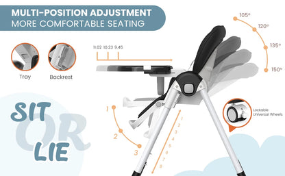 Sejoy Adjustable Baby High Chair