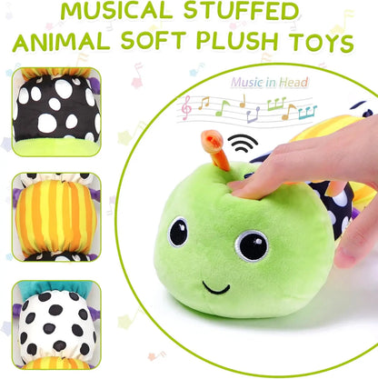 Musical Multi‑Sensory Caterpillar Plush Toy