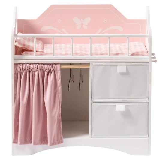 Wooden Doll Crib – Ages 3+