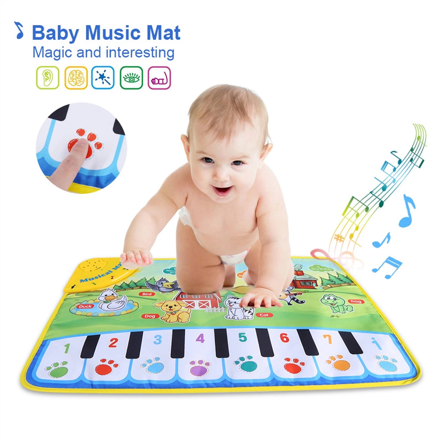 Baby Piano Music Play Mat