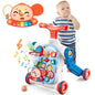 VATOS Baby Walker 5 in 1 Sit-to-Stand