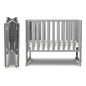 MAMAZING 6-in-1 Convertible Mini Crib (Grey)