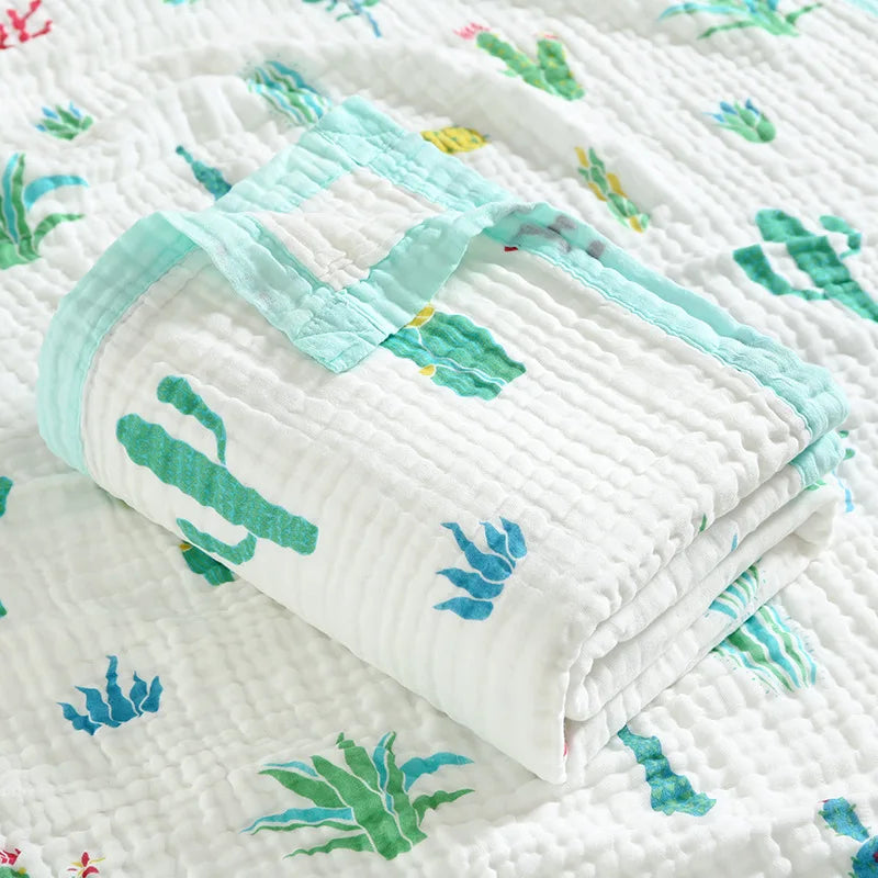 Children’s 6-Layer Cotton Bath Towel Blanket