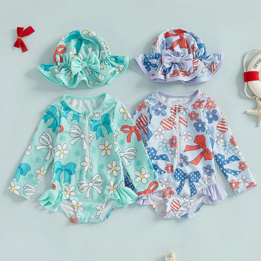 Long Sleeve Baby Swim Rash Guard